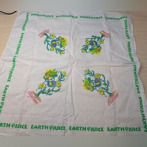Earth Juice Oily Cann Bandana In EUC! 21X20